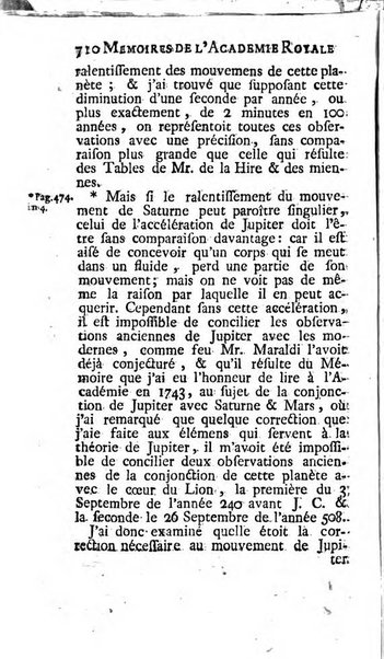 Histoire de l'Académie royale des sciences avec les Mémoires de mathematique & de physique, pour la même année, tires des registres de cette Académie.