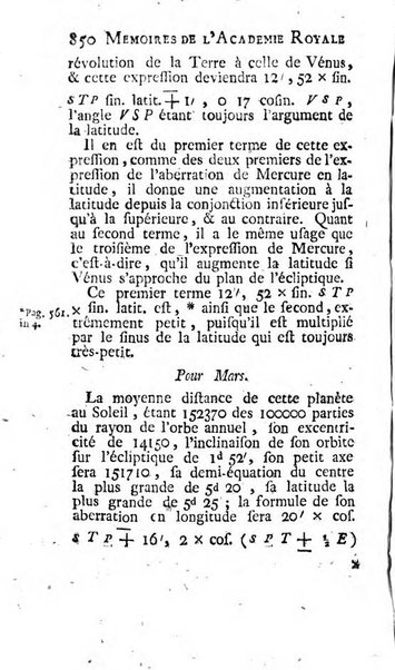 Histoire de l'Académie royale des sciences avec les Mémoires de mathematique & de physique, pour la même année, tires des registres de cette Académie.