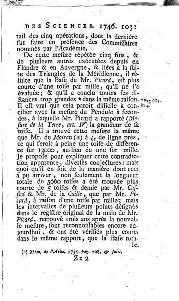 Histoire de l'Académie royale des sciences avec les Mémoires de mathematique & de physique, pour la même année, tires des registres de cette Académie.