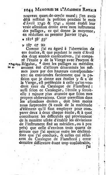 Histoire de l'Académie royale des sciences avec les Mémoires de mathematique & de physique, pour la même année, tires des registres de cette Académie.