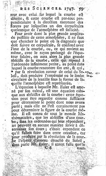 Histoire de l'Académie royale des sciences avec les Mémoires de mathematique & de physique, pour la même année, tires des registres de cette Académie.