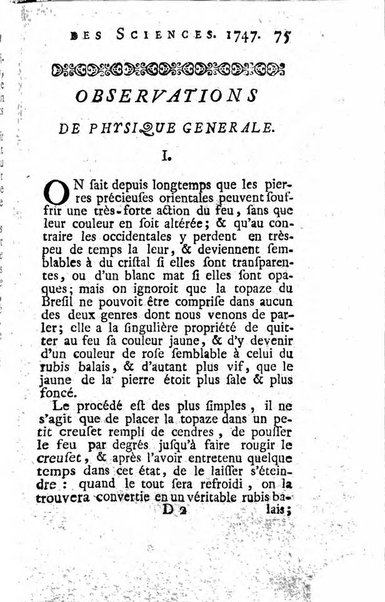 Histoire de l'Académie royale des sciences avec les Mémoires de mathematique & de physique, pour la même année, tires des registres de cette Académie.