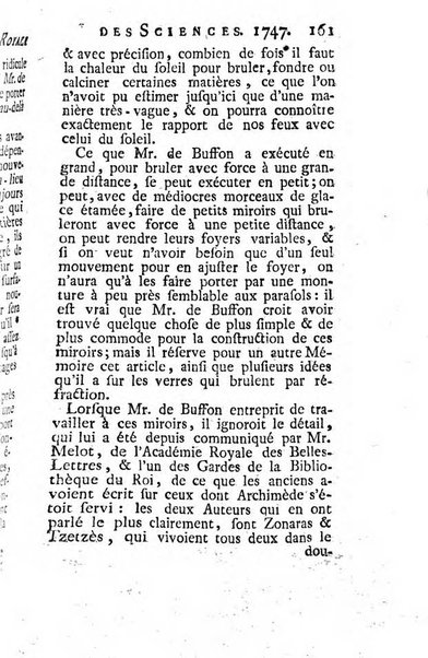 Histoire de l'Académie royale des sciences avec les Mémoires de mathematique & de physique, pour la même année, tires des registres de cette Académie.