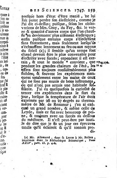 Histoire de l'Académie royale des sciences avec les Mémoires de mathematique & de physique, pour la même année, tires des registres de cette Académie.