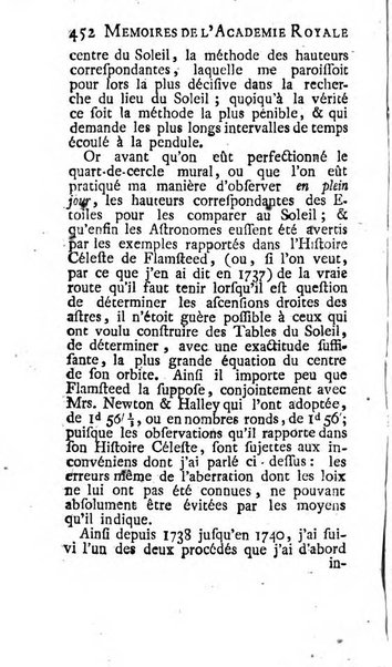 Histoire de l'Académie royale des sciences avec les Mémoires de mathematique & de physique, pour la même année, tires des registres de cette Académie.