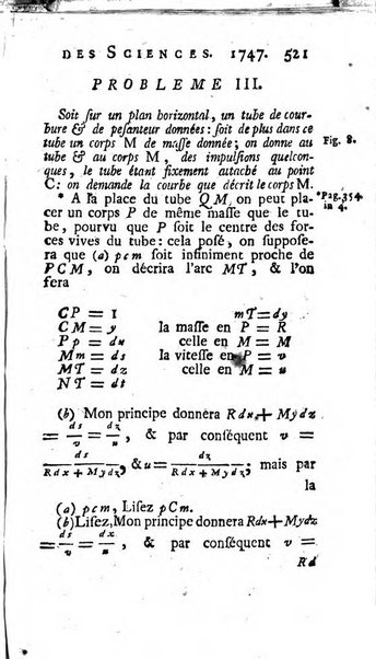 Histoire de l'Académie royale des sciences avec les Mémoires de mathematique & de physique, pour la même année, tires des registres de cette Académie.