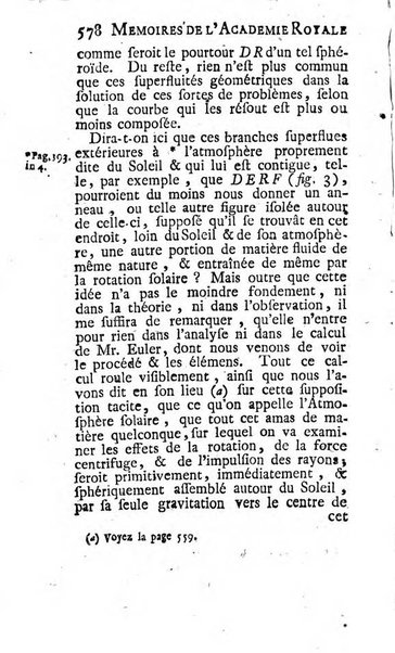 Histoire de l'Académie royale des sciences avec les Mémoires de mathematique & de physique, pour la même année, tires des registres de cette Académie.