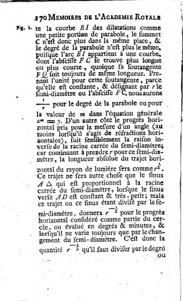 Histoire de l'Académie royale des sciences avec les Mémoires de mathematique & de physique, pour la même année, tires des registres de cette Académie.