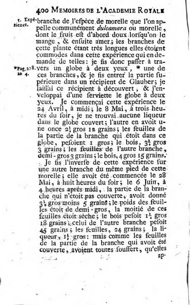 Histoire de l'Académie royale des sciences avec les Mémoires de mathematique & de physique, pour la même année, tires des registres de cette Académie.