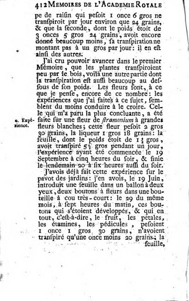 Histoire de l'Académie royale des sciences avec les Mémoires de mathematique & de physique, pour la même année, tires des registres de cette Académie.