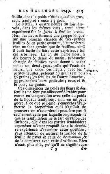 Histoire de l'Académie royale des sciences avec les Mémoires de mathematique & de physique, pour la même année, tires des registres de cette Académie.