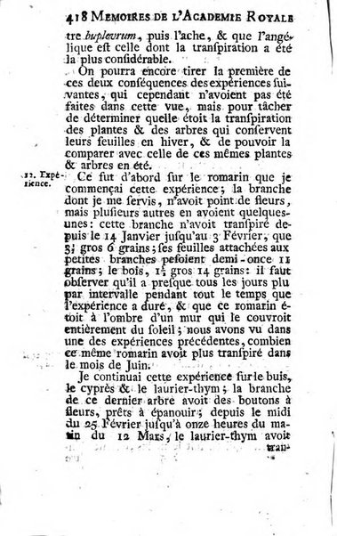 Histoire de l'Académie royale des sciences avec les Mémoires de mathematique & de physique, pour la même année, tires des registres de cette Académie.