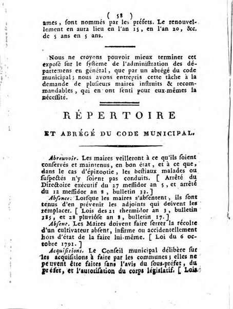 Annuaire du Département du Mont-Blanc contenant un essai statistique sur la popolation, divisée par esèces, par âges, par classes, &c