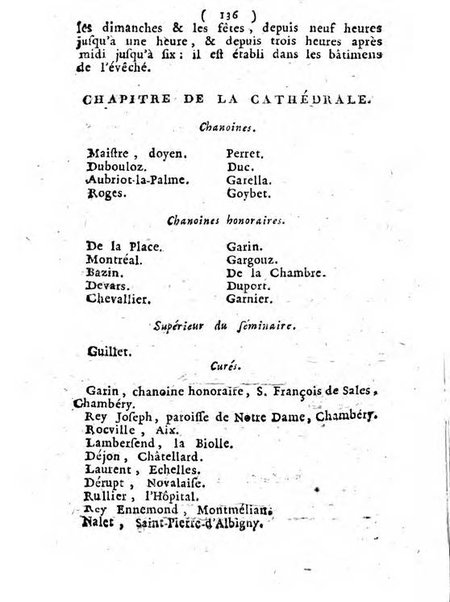 Annuaire du Département du Mont-Blanc contenant un essai statistique sur la popolation, divisée par esèces, par âges, par classes, &c