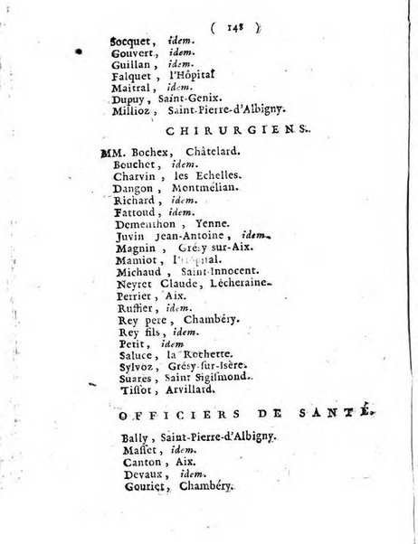 Annuaire du Département du Mont-Blanc contenant un essai statistique sur la popolation, divisée par esèces, par âges, par classes, &c