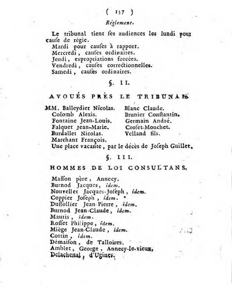 Annuaire du Département du Mont-Blanc contenant un essai statistique sur la popolation, divisée par esèces, par âges, par classes, &c