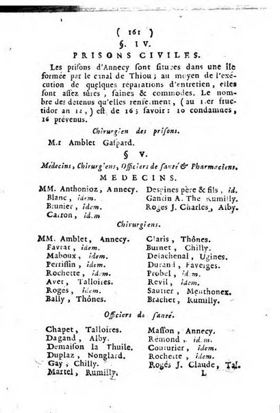 Annuaire du Département du Mont-Blanc contenant un essai statistique sur la popolation, divisée par esèces, par âges, par classes, &c