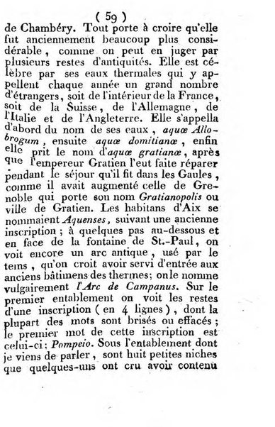 Annuaire du Département du Mont-Blanc contenant un essai statistique sur la popolation, divisée par esèces, par âges, par classes, &c