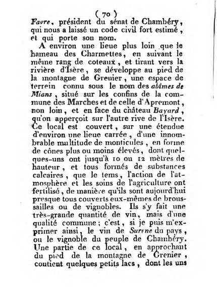 Annuaire du Département du Mont-Blanc contenant un essai statistique sur la popolation, divisée par esèces, par âges, par classes, &c