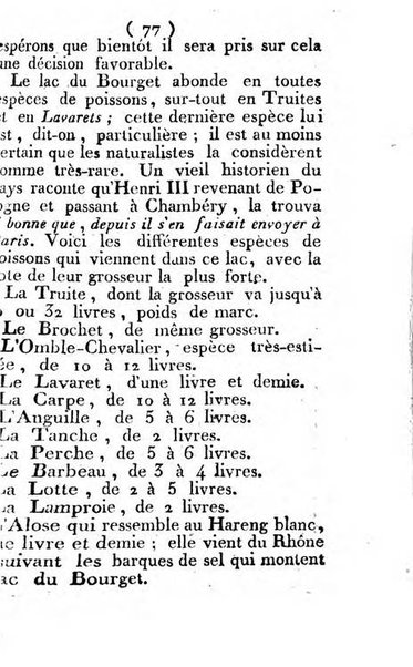 Annuaire du Département du Mont-Blanc contenant un essai statistique sur la popolation, divisée par esèces, par âges, par classes, &c