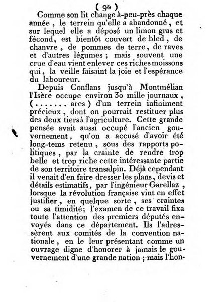 Annuaire du Département du Mont-Blanc contenant un essai statistique sur la popolation, divisée par esèces, par âges, par classes, &c