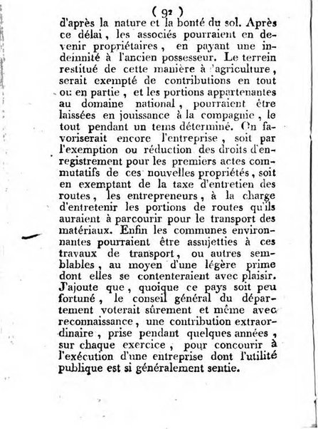 Annuaire du Département du Mont-Blanc contenant un essai statistique sur la popolation, divisée par esèces, par âges, par classes, &c