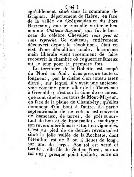 Annuaire du Département du Mont-Blanc contenant un essai statistique sur la popolation, divisée par esèces, par âges, par classes, &c