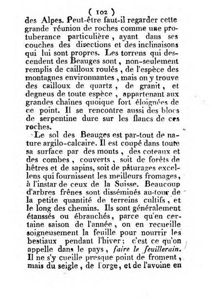 Annuaire du Département du Mont-Blanc contenant un essai statistique sur la popolation, divisée par esèces, par âges, par classes, &c