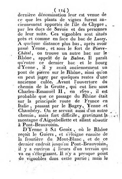 Annuaire du Département du Mont-Blanc contenant un essai statistique sur la popolation, divisée par esèces, par âges, par classes, &c