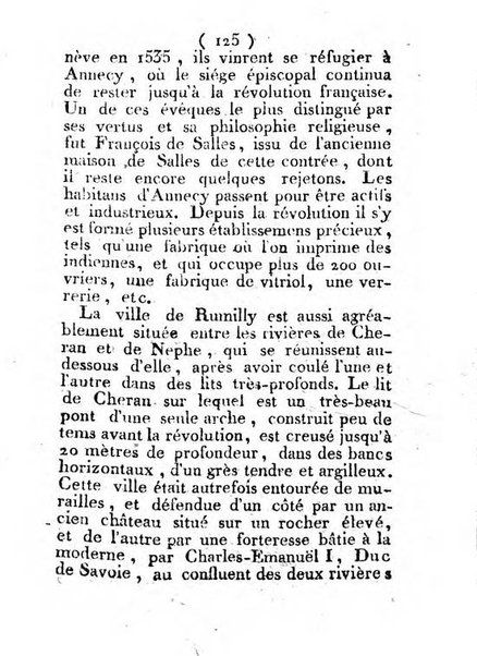 Annuaire du Département du Mont-Blanc contenant un essai statistique sur la popolation, divisée par esèces, par âges, par classes, &c