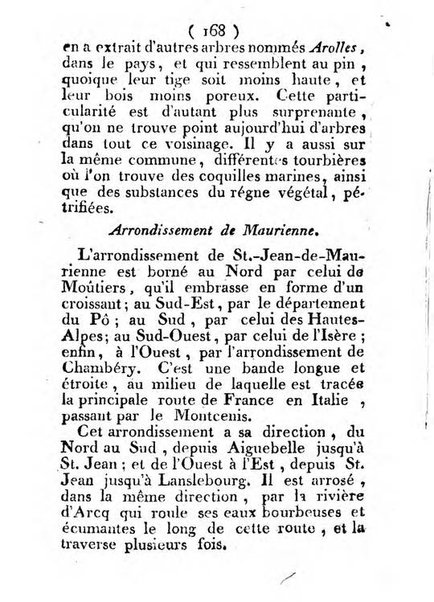 Annuaire du Département du Mont-Blanc contenant un essai statistique sur la popolation, divisée par esèces, par âges, par classes, &c