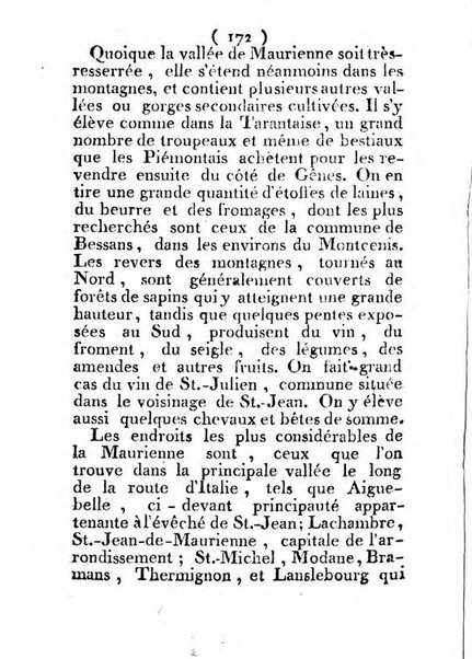 Annuaire du Département du Mont-Blanc contenant un essai statistique sur la popolation, divisée par esèces, par âges, par classes, &c