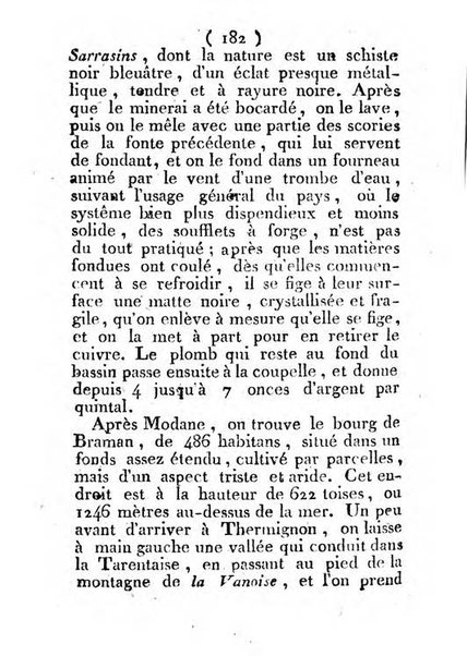 Annuaire du Département du Mont-Blanc contenant un essai statistique sur la popolation, divisée par esèces, par âges, par classes, &c