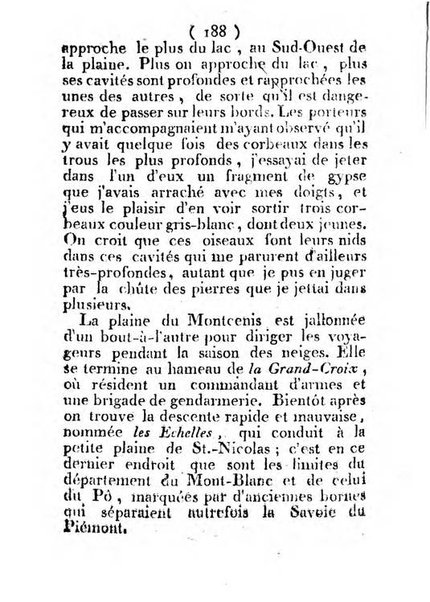 Annuaire du Département du Mont-Blanc contenant un essai statistique sur la popolation, divisée par esèces, par âges, par classes, &c