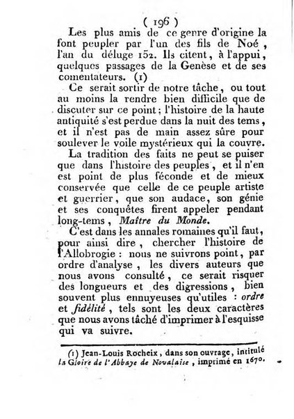 Annuaire du Département du Mont-Blanc contenant un essai statistique sur la popolation, divisée par esèces, par âges, par classes, &c