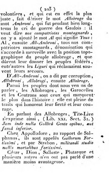 Annuaire du Département du Mont-Blanc contenant un essai statistique sur la popolation, divisée par esèces, par âges, par classes, &c