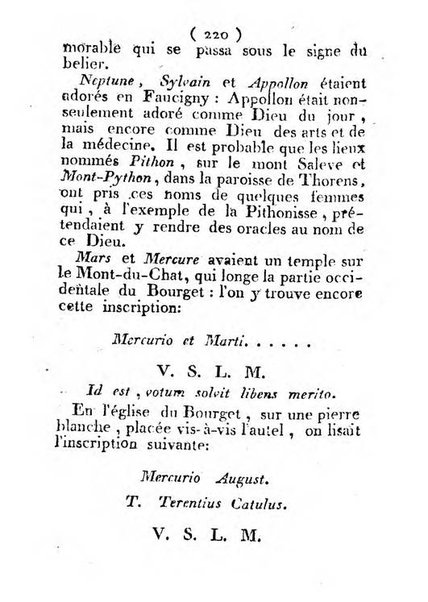 Annuaire du Département du Mont-Blanc contenant un essai statistique sur la popolation, divisée par esèces, par âges, par classes, &c