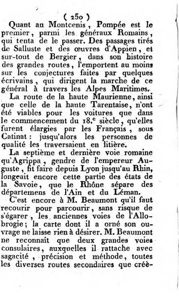 Annuaire du Département du Mont-Blanc contenant un essai statistique sur la popolation, divisée par esèces, par âges, par classes, &c