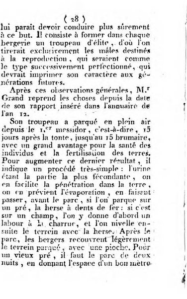 Annuaire du Département du Mont-Blanc contenant un essai statistique sur la popolation, divisée par esèces, par âges, par classes, &c