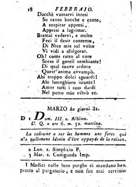 Il genio de' tempi almanacco alla moda per l'anno ...