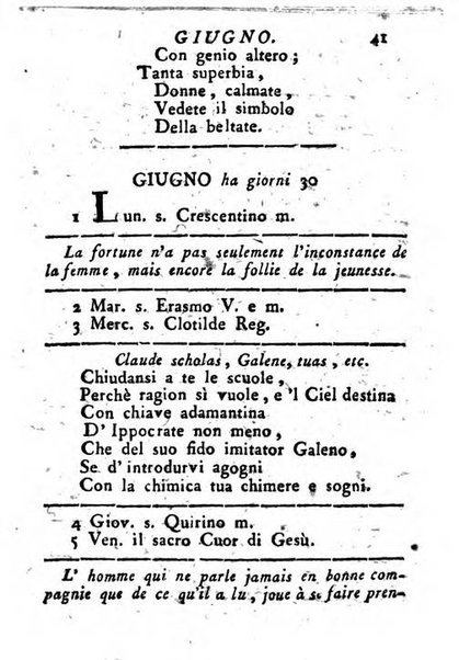 Il genio de' tempi almanacco alla moda per l'anno ...