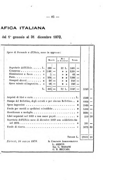 Bollettino della Società geografica italiana