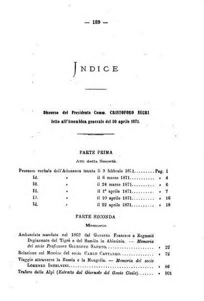 Bollettino della Società geografica italiana