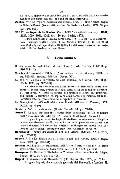 Bollettino della Società geografica italiana