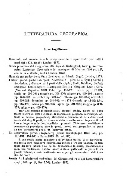 Bollettino della Società geografica italiana