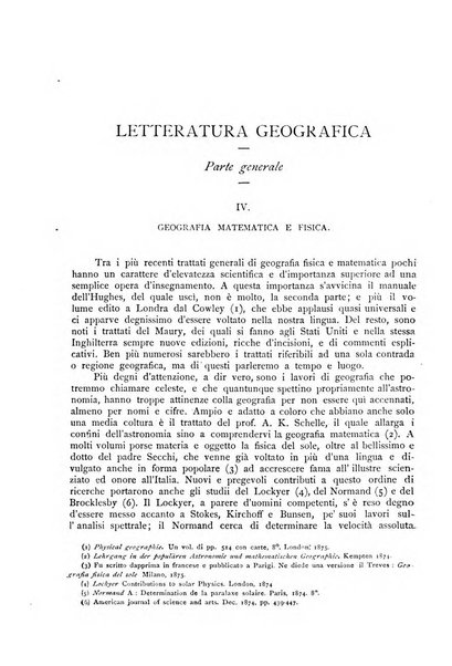 Bollettino della Società geografica italiana