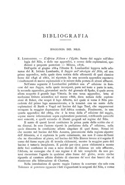 Bollettino della Società geografica italiana