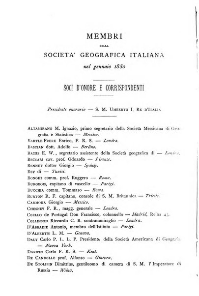 Bollettino della Società geografica italiana