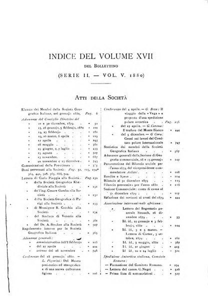 Bollettino della Società geografica italiana