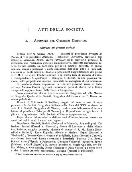 Bollettino della Società geografica italiana